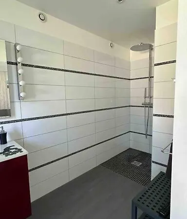 Maison Du Avec Lagon, De Nage, Jacuzzi 비스카로세
