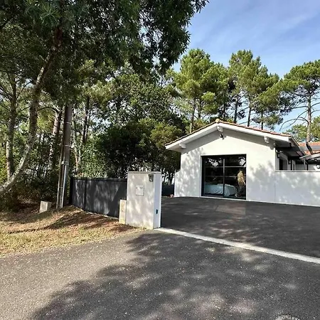 Maison Du Lac Avec Lagon, Spa De Nage, Jacuzzi Biscarrosse