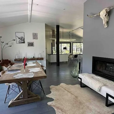 Maison Du Avec Lagon, De Nage, Jacuzzi 别墅 比斯卡罗斯