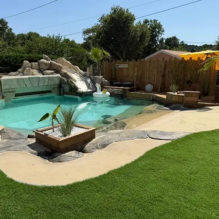 Maison Du Avec Lagon, De Nage, Jacuzzi *