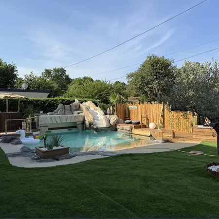 Maison Du Avec Lagon, De Nage, Jacuzzi