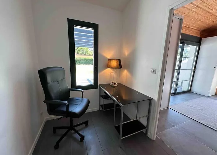 Maison Du Avec Lagon, De Nage, Jacuzzi Biscarrosse